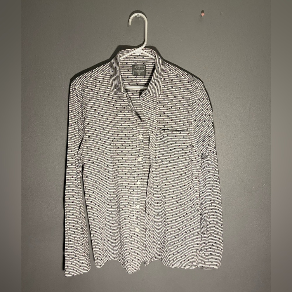 Threads 4 Thought Men’s Medium Long Sleeve Button Up Shirt
